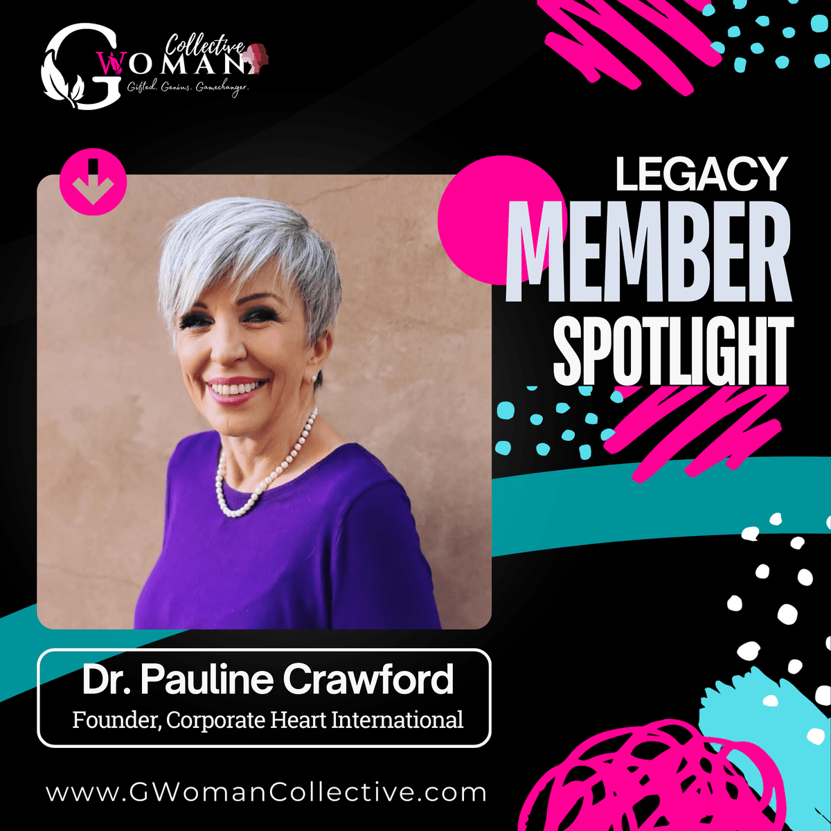 Dr. Pauline Crawford is a Legacy Member of the G-Woman Collective