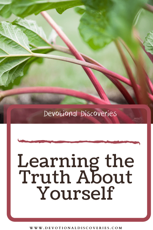 You Can Learn a lot about Yourself from ... Rhubarb?  Luke 22:61-62