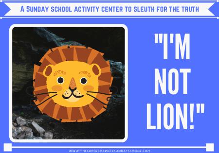 DANIEL:  "I'M NOT LION!"