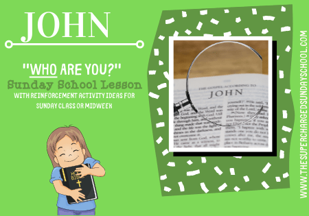 JOHN: "Who ARE You?"