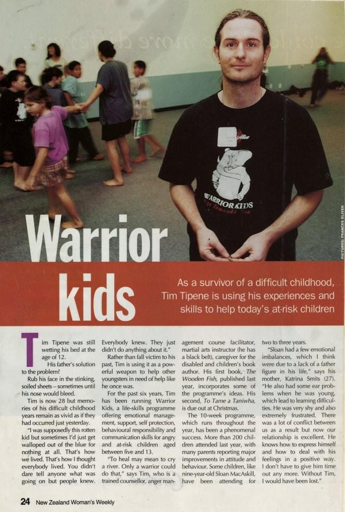 Tim Tipene Warrior Kids