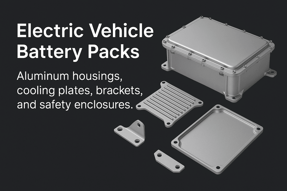 ev battery pack aluminum housing