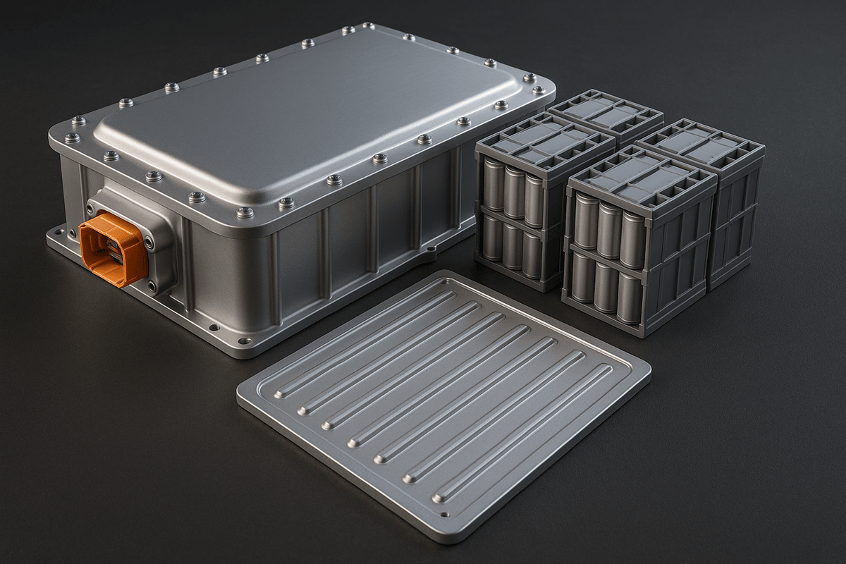 energy storage aluminum cooling components