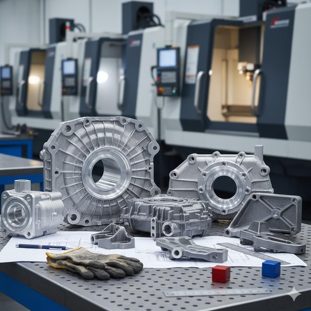 die cast aluminum ev enclosure with cnc machining