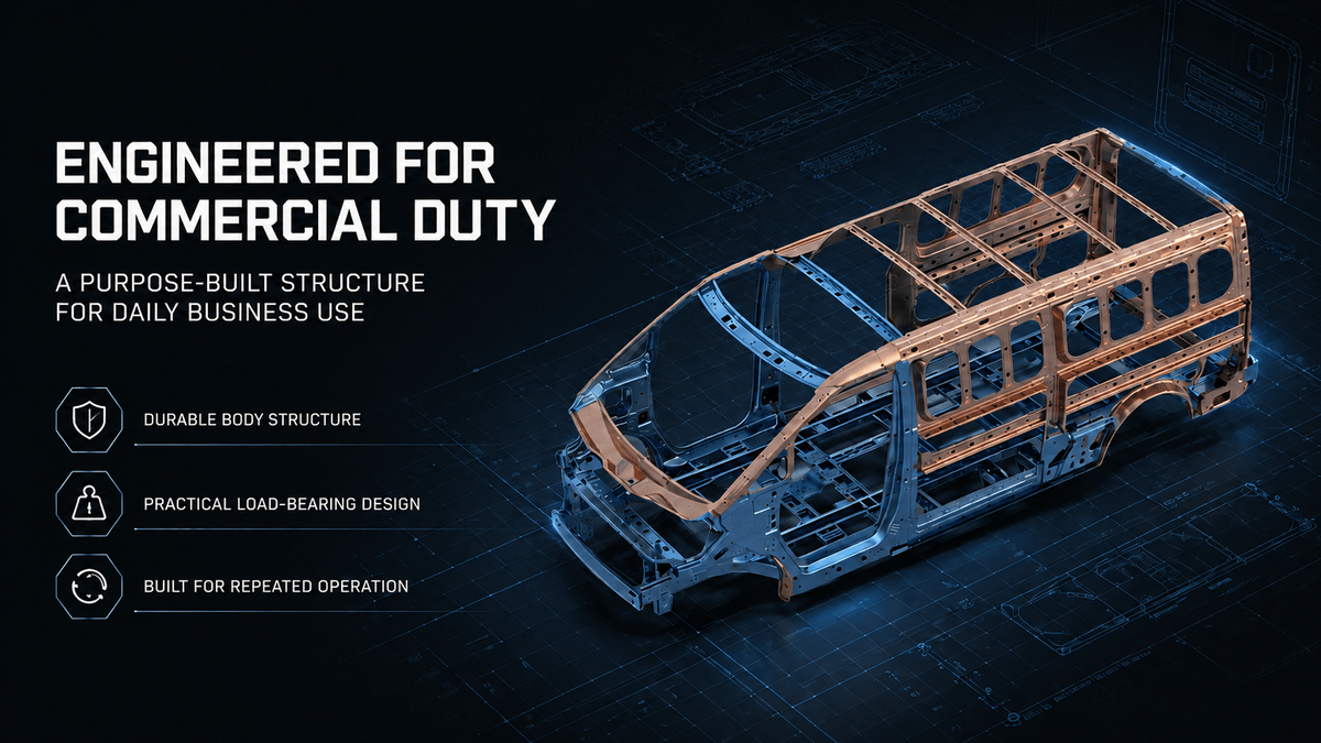 ENGINEERED FOR COMMERCIAL DUTY.