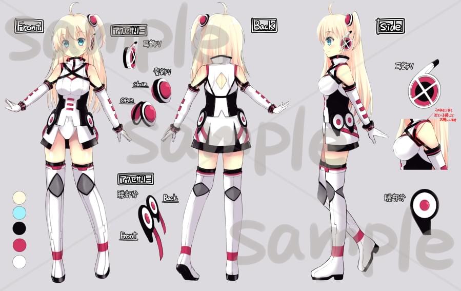 ゲーム用キャラクターイラスト