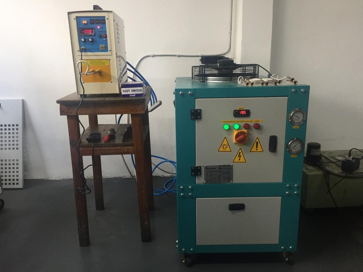 induction brazing machine for cutting tools, induction carbide brazing, induction carbide removal