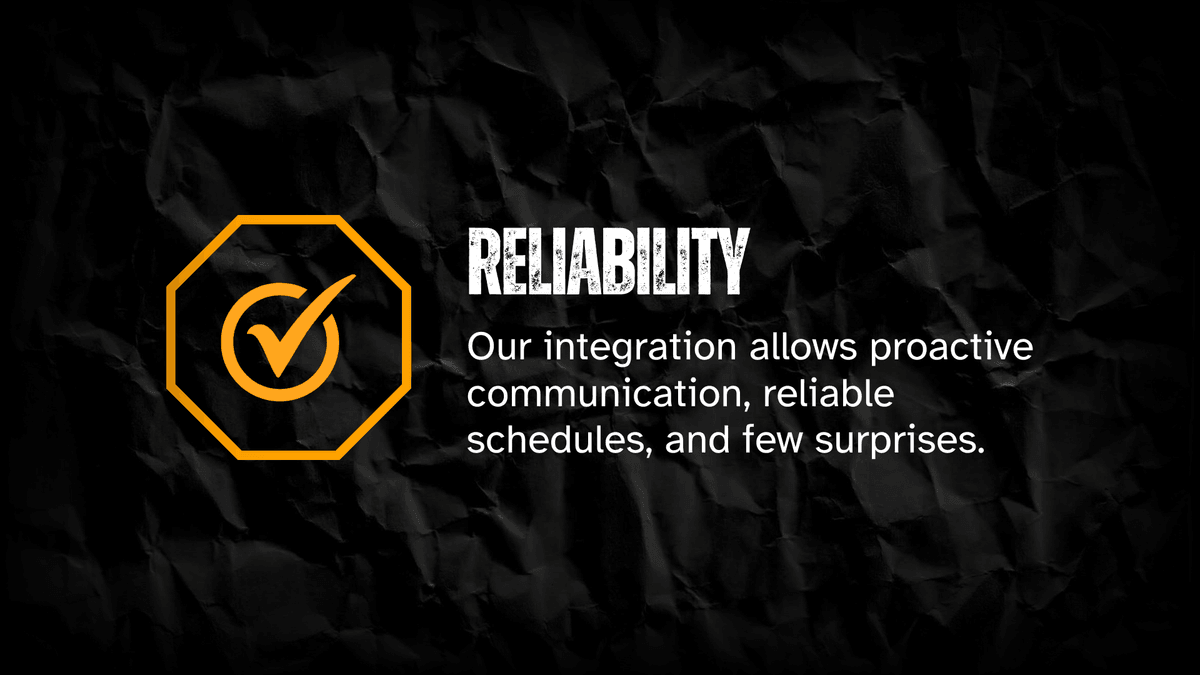 Your Trusted Partner in Construction Services General Contractor construction business, plumbing, hvac, electrical. Colors black white dark yellow