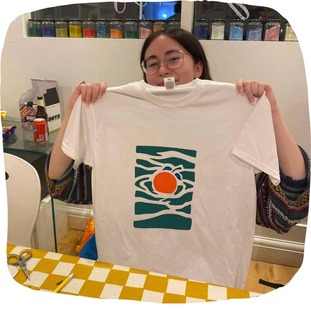 Creative team building ideas london tshirt design