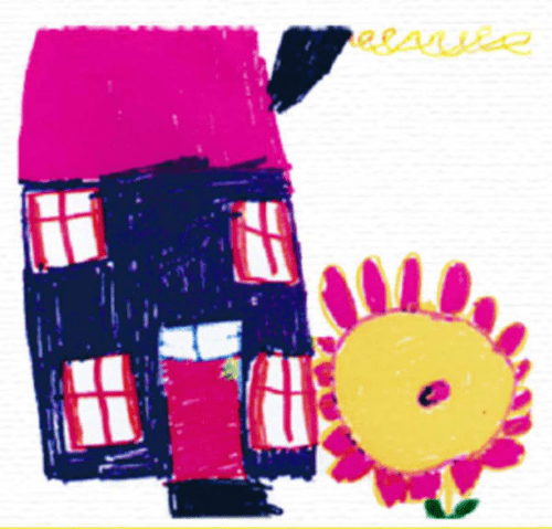 Polly Crossman first drawing