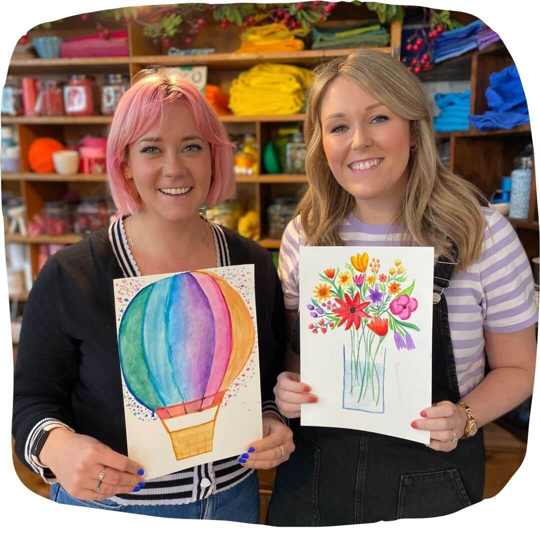 Watercolour painting for beginners london