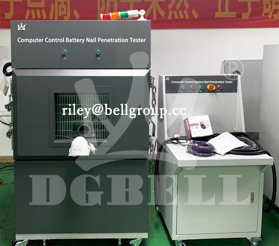 Computer Control Battery Nail Penetration Tester