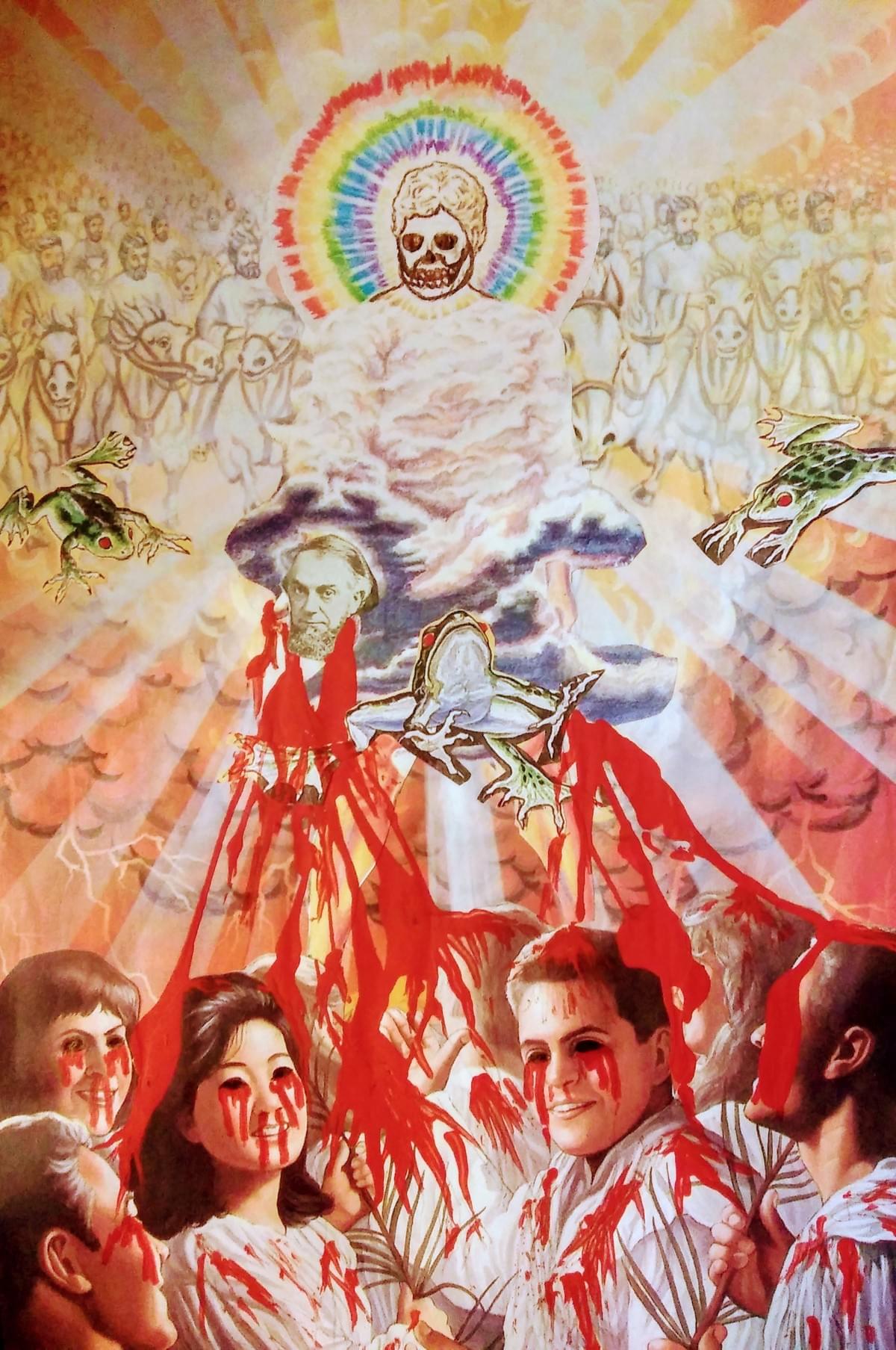 Album Cover Art - The Blood Tuesdays - Hymns of A Millenials Dawn