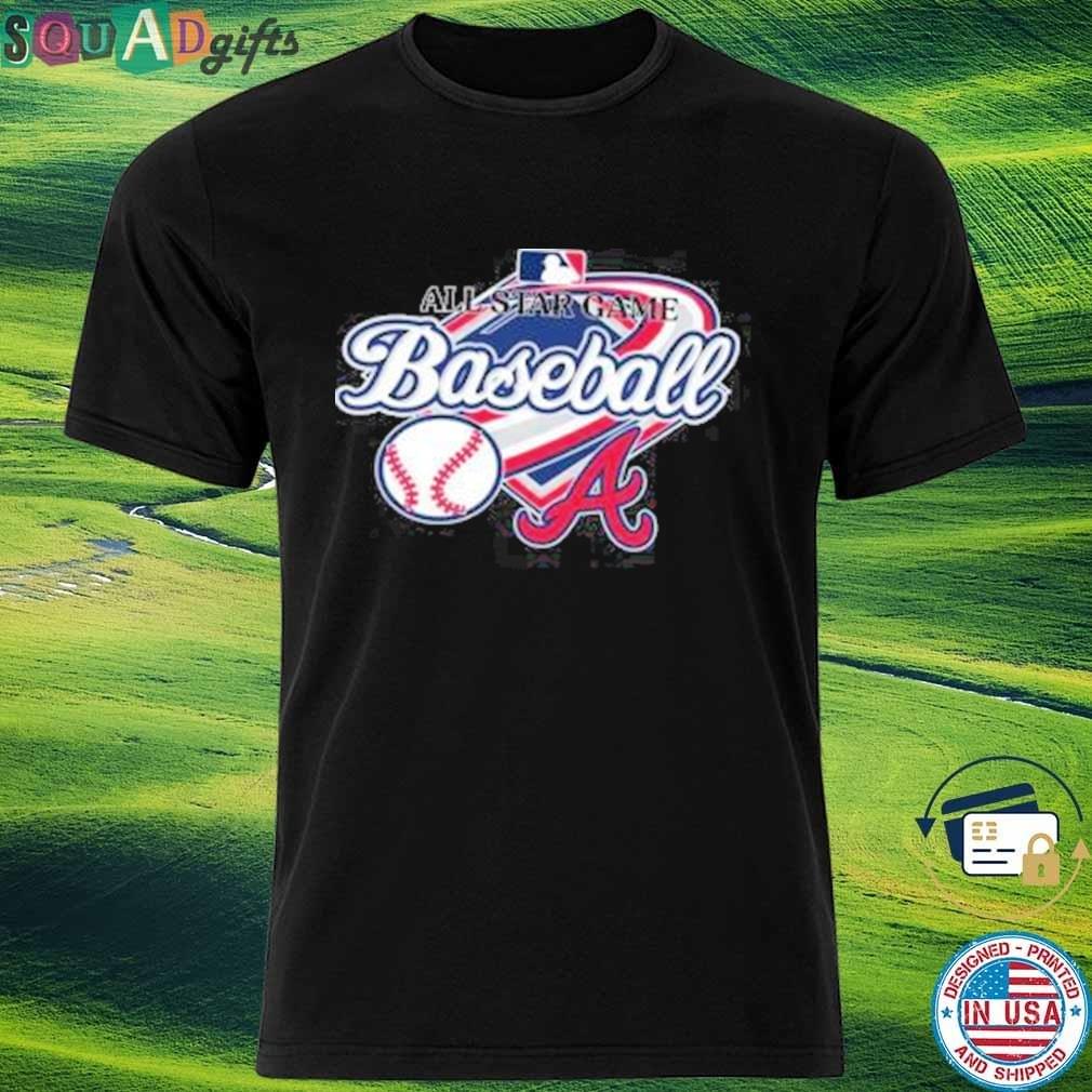 Nesolution Logo Atlanta Braves All Star Game Baseball Logo 2023 shirt