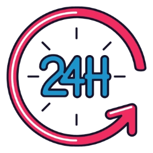 24小時服務 24hr emergency call service