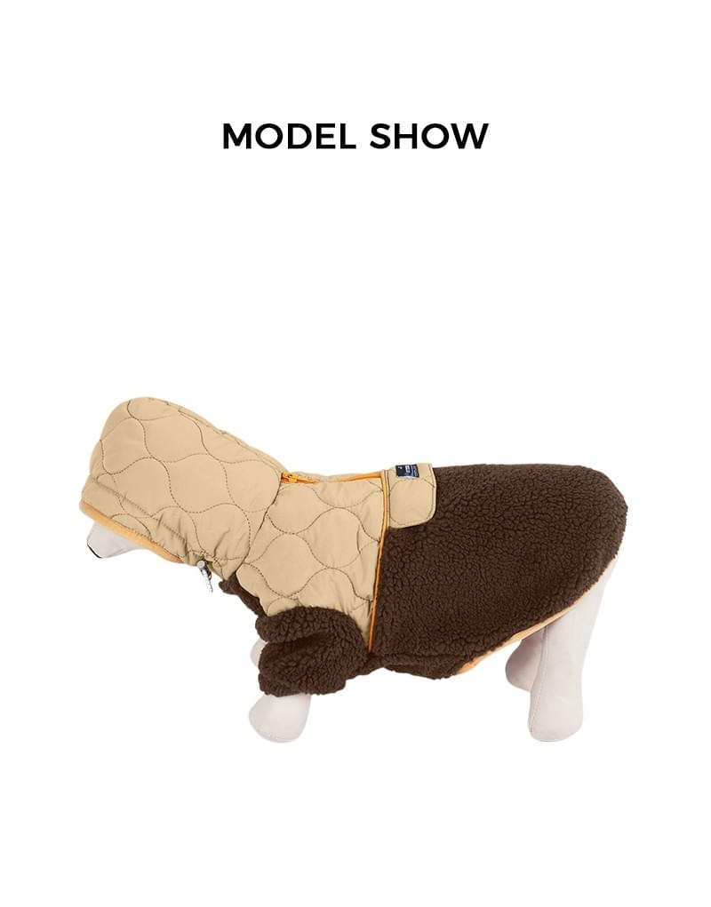 54B116983 Grid Splicing Hoodie