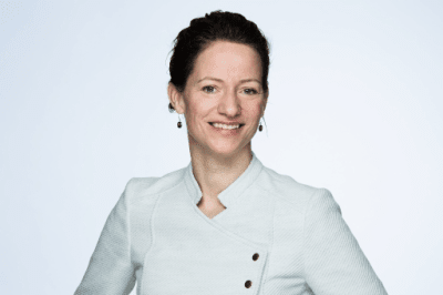 Bilde av Hege Yli Melhus Ask. Hun er konserndirektør i Gjensidige.