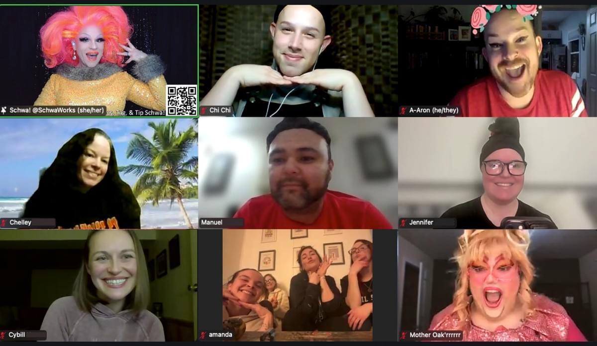 Virtual entertainment for remote teams corporate event