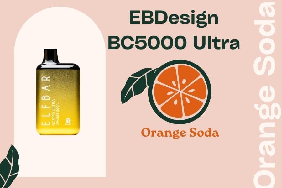 orange vape elf bar Elf Bar Vape | $13.75 | Elf Bar BC5000 | 13ML main image 1