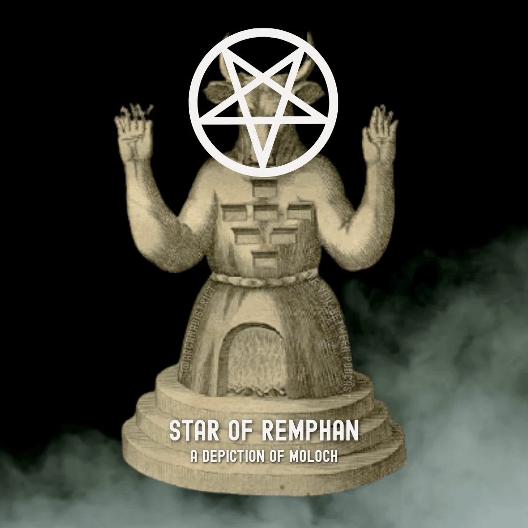Star of Remphan, a depiction of Moloch