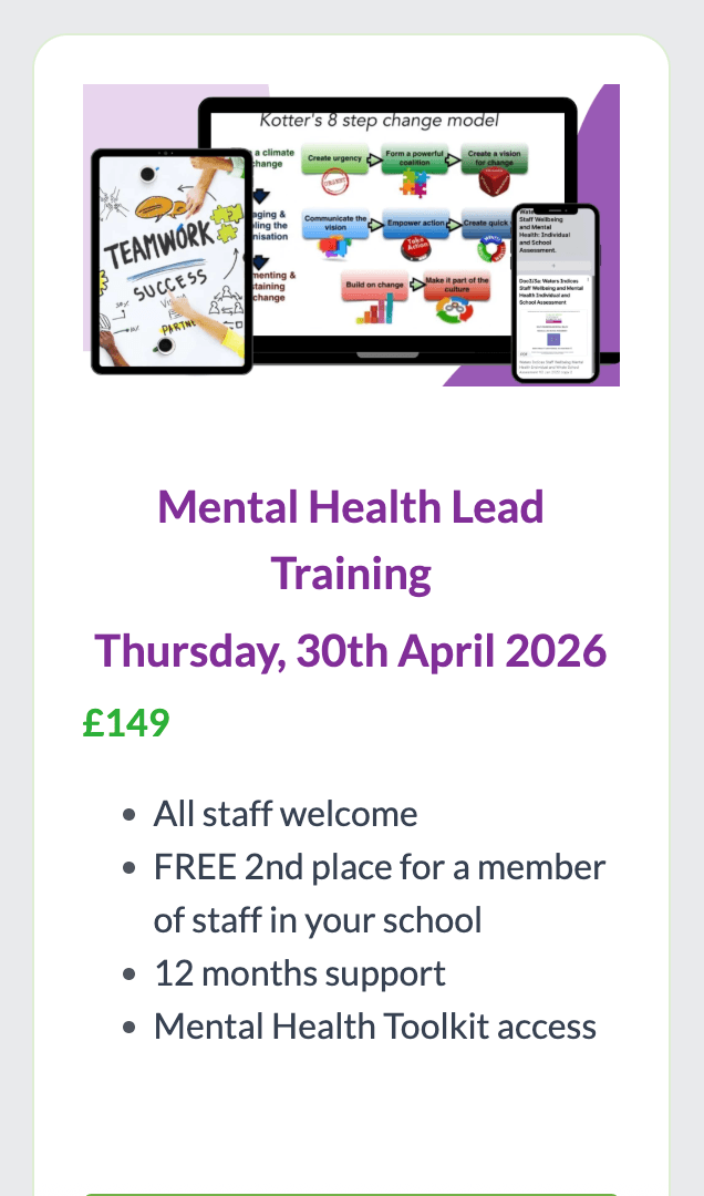 Benefit from insights and advice from mental health professionals dedicated to fostering a supportive school environment. Expert Guidance What We Offer Teach Well Toolkit is a dedicated wellbeing support platform for UK schools, helping teachers and pupils thrive through practical mental health resources, expert guidance, and evidence-based programmes. Designed for busy educators, it offers accessible tools to reduce stress, strengthen resilience, and create healthier learning environments. Led by Steve Waters, a recognised advocate for teacher wellbeing, the Toolkit empowers school leaders and staff to build a culture of care, connection, and sustainable wellbeing for their entire school community.