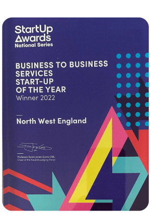 Start-Up Awards Business to Business Start Up of the Year Winner 2022 North-West England
