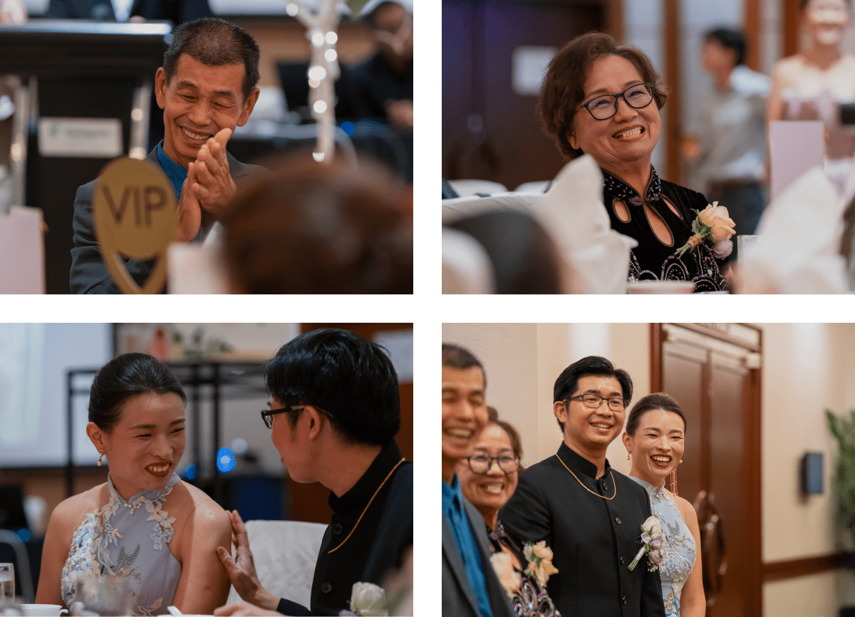 Actual day wedding photography Singapore - Holiday Inn Atrium