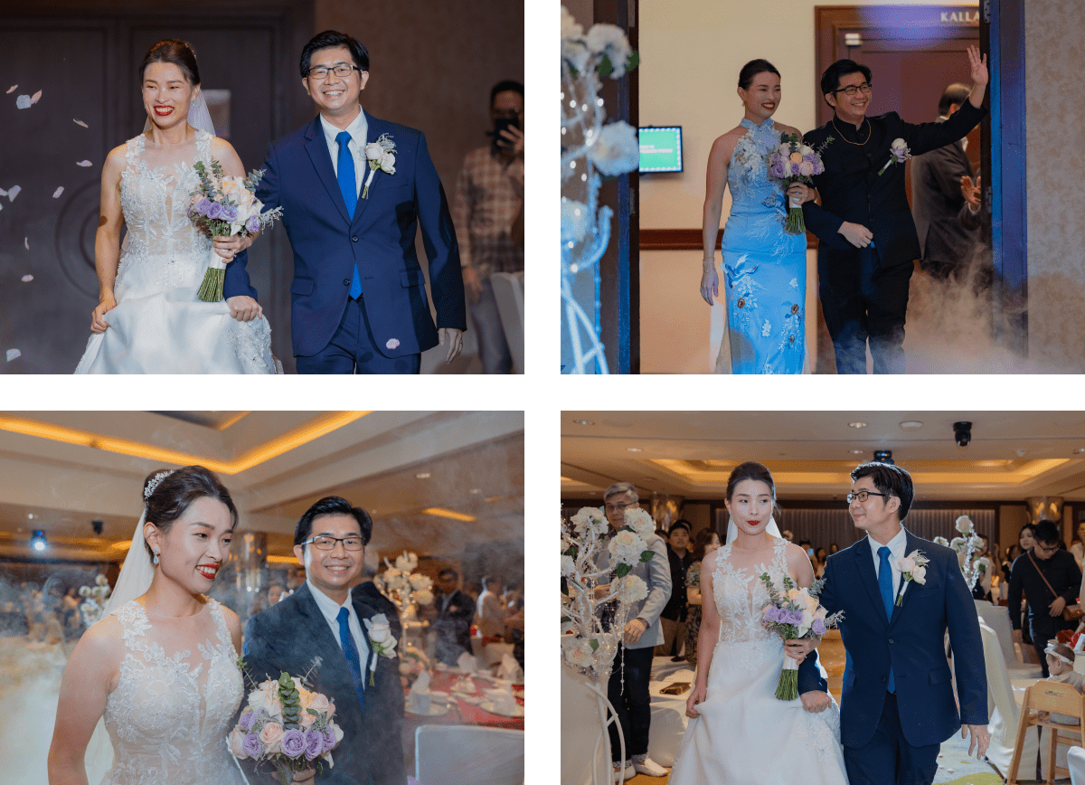 Actual day wedding photography Singapore - Holiday Inn Atrium