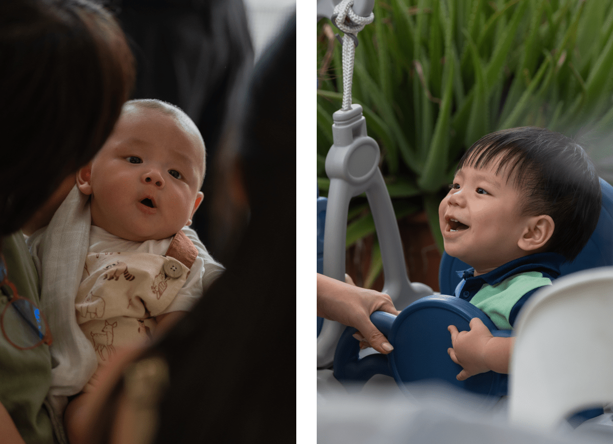 Baby 100 days celebration photography