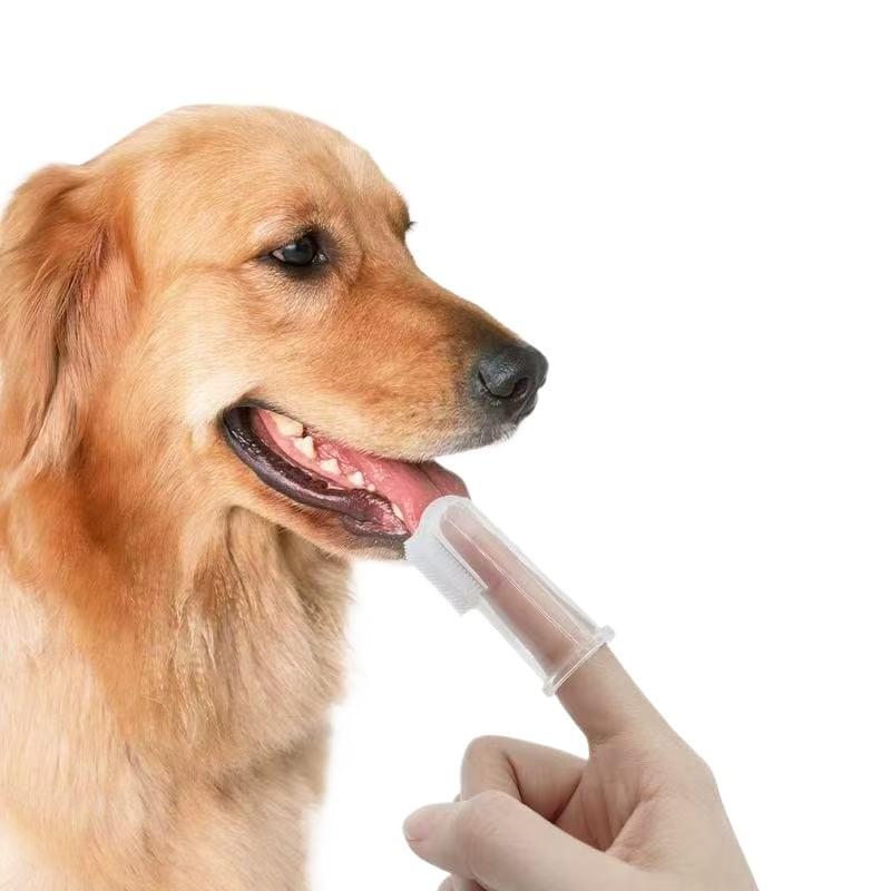 Dog Toothbrush, 360 Degree Dog Tooth Brushing Kit, Cat Toothbrush, Canine Dental Care & Teeth Cleani