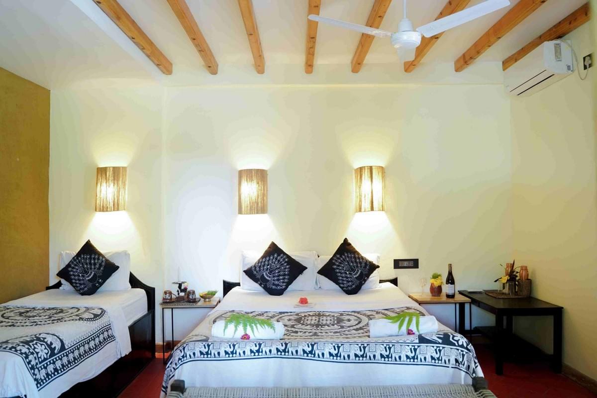 Deluxe Triple Room at Sapana Village Lodge