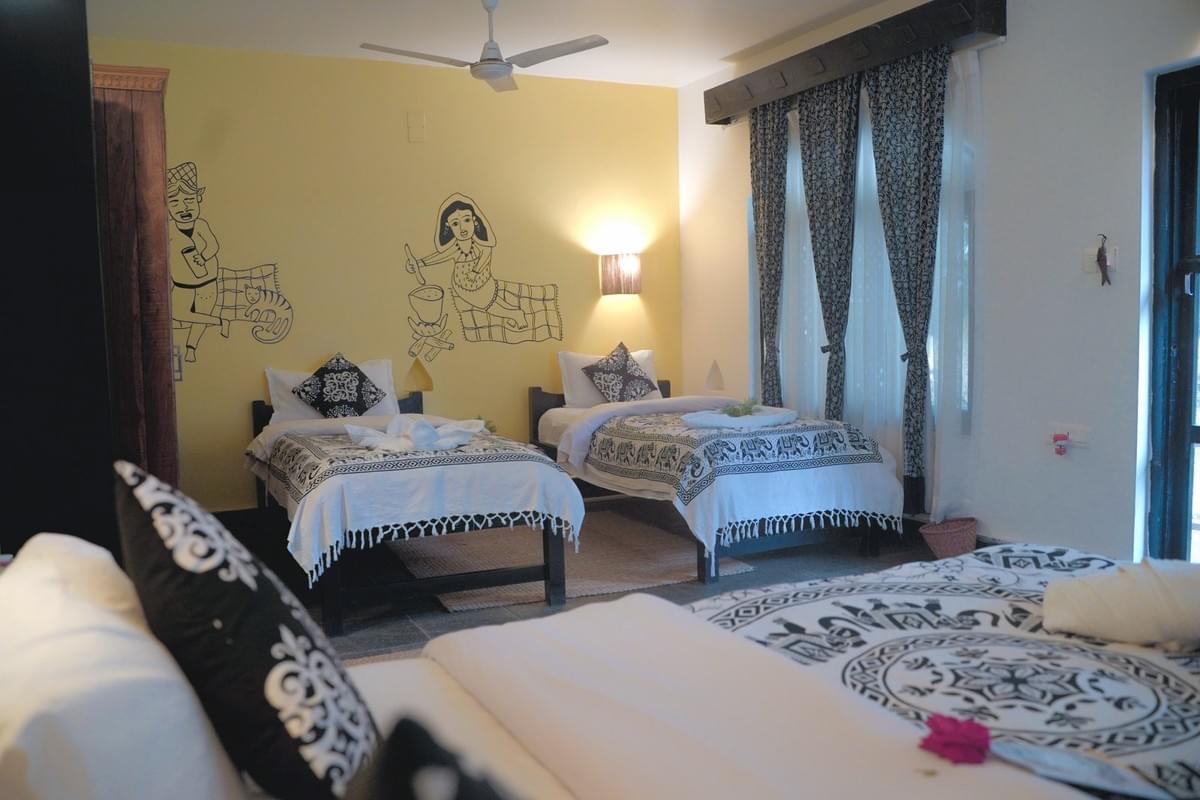 Deluxe Family Room at Sapana Village Lodge