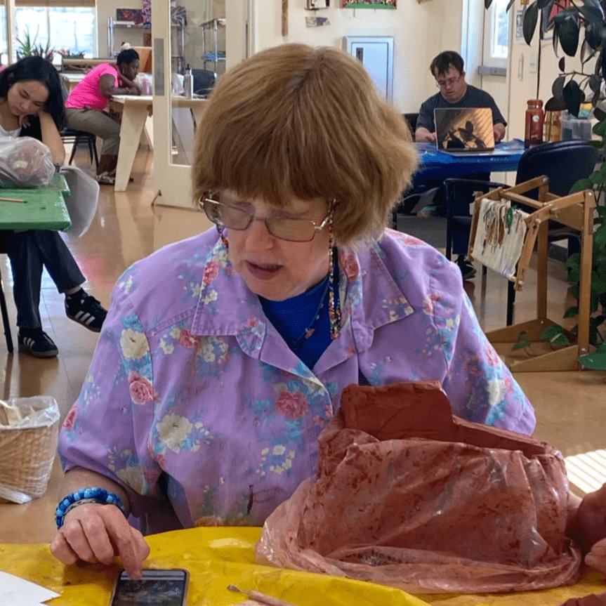 Artist Barbara Vernon