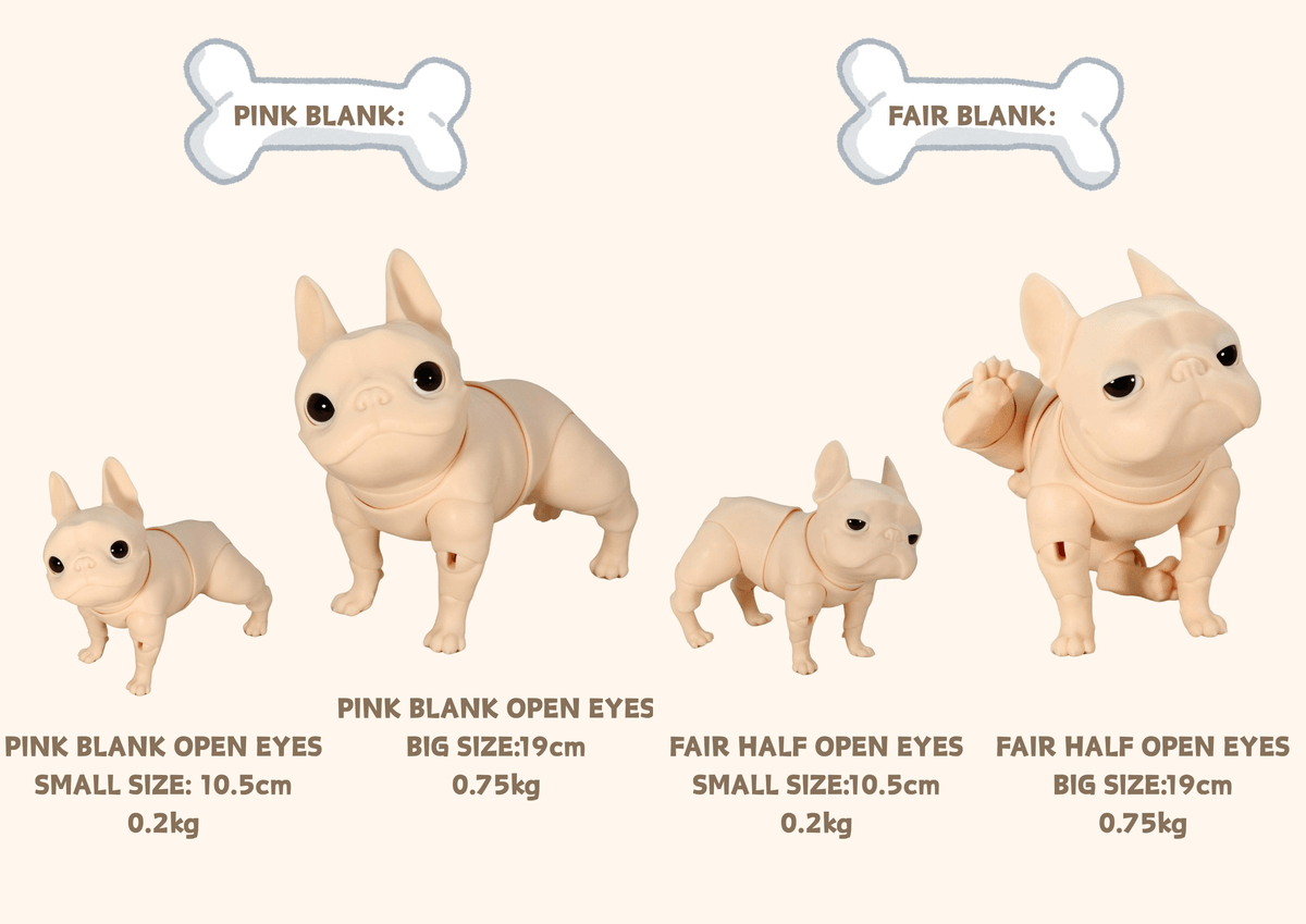 【Pre-Order】JACOOSUN LAB-FRENCH BULLDOG BJD