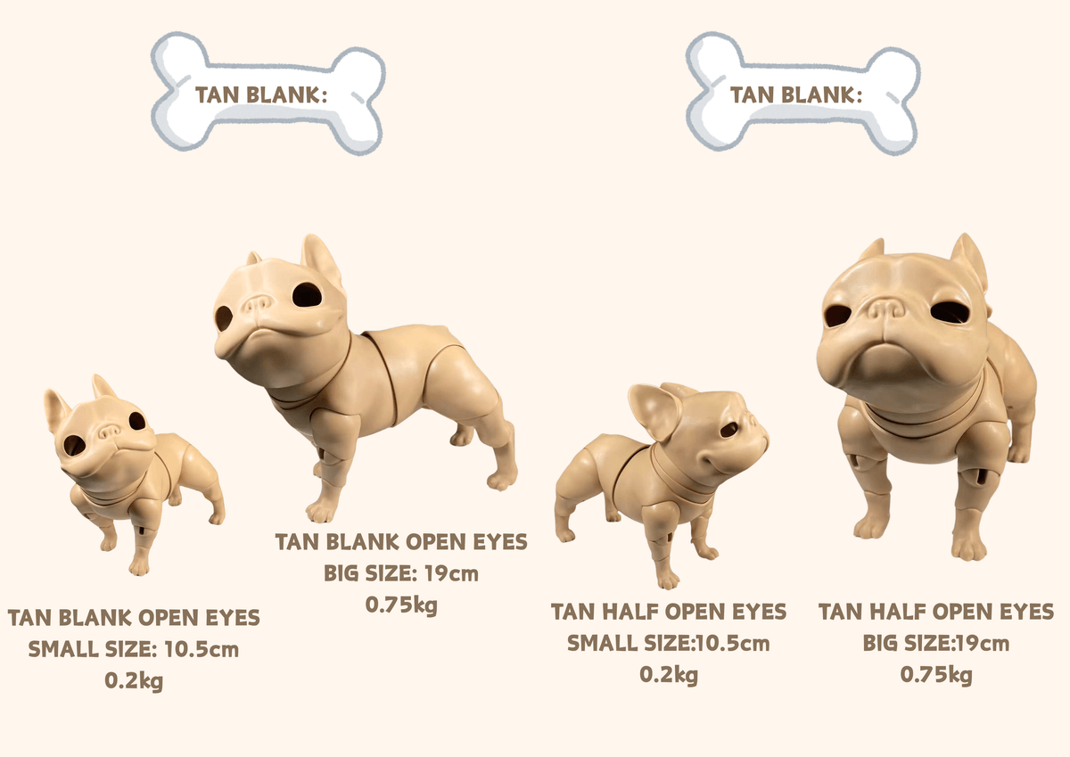 【Pre-Order】JACOOSUN LAB-FRENCH BULLDOG BJD