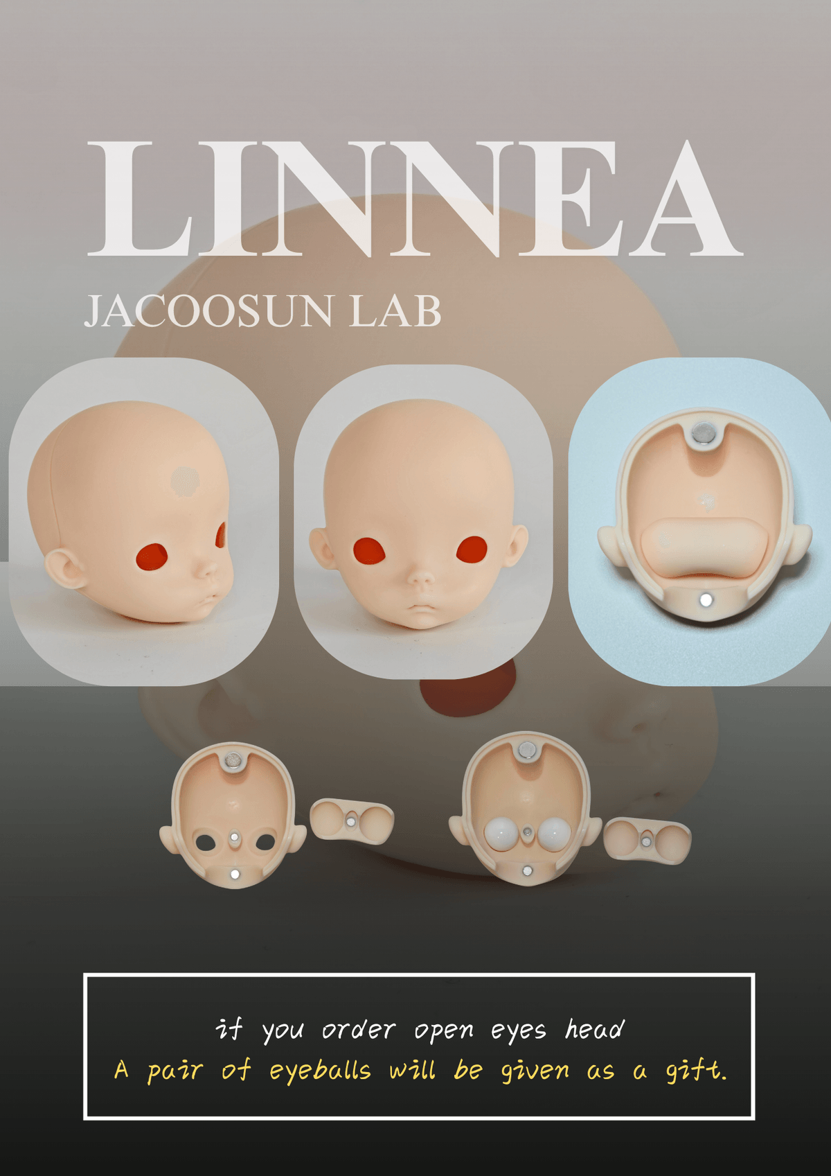【Pre-Order】JACOOSUN LAB  LINNEA   Shipped 3 months later