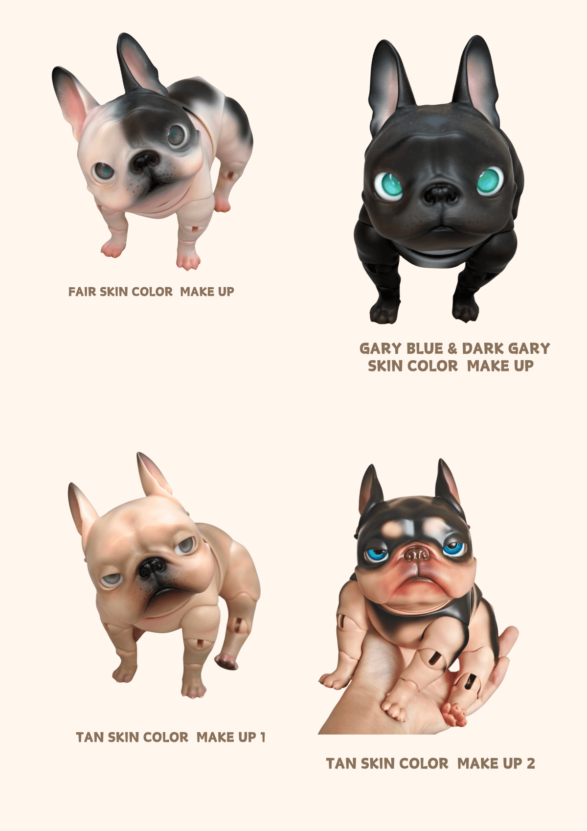 【Pre-Order】JACOOSUN LAB-FRENCH BULLDOG BJD
