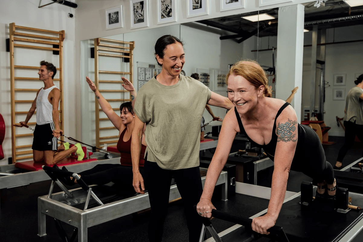 Dive deeper into the Classical Pilates Method with our advanced 8-week sessions for experienced teachers looking to enhance their knowledge. Contrology Club What We Offer I run programs for Pilates Teachers to support their journey, build their confidence and share the legacy of the Classical Pilates Method.

The first program is Contrology Coach. It is 8 weeks of 50 minute weekly meetings and semi-weekly private lessons. It is for Classically Trained or Classically Curious Teachers who want to focus equally on their own practice and their teaching.

The second program is called Contrology Club. It is 8 weeks of 80 minute weekly meetings. It is for Classically trained teachers (or those who have gone through a term of Contrology Coach) who want to dive into the system. Each week, we examine an exercise or two, diving into who it is for, some of the goals or benefits and explore how the system (ie both the exercises and apparatus) help to build, progress and challenge this exercise.

The third program is a monthly meeting series called Collective Sessions. These are 90 minute collaborative explorations into themes, exercises or common challenges we all face as Pilates Teachers.