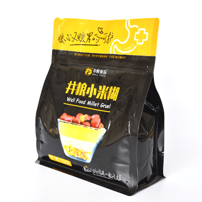 flat bottom pouches, food packing, food bag, packing