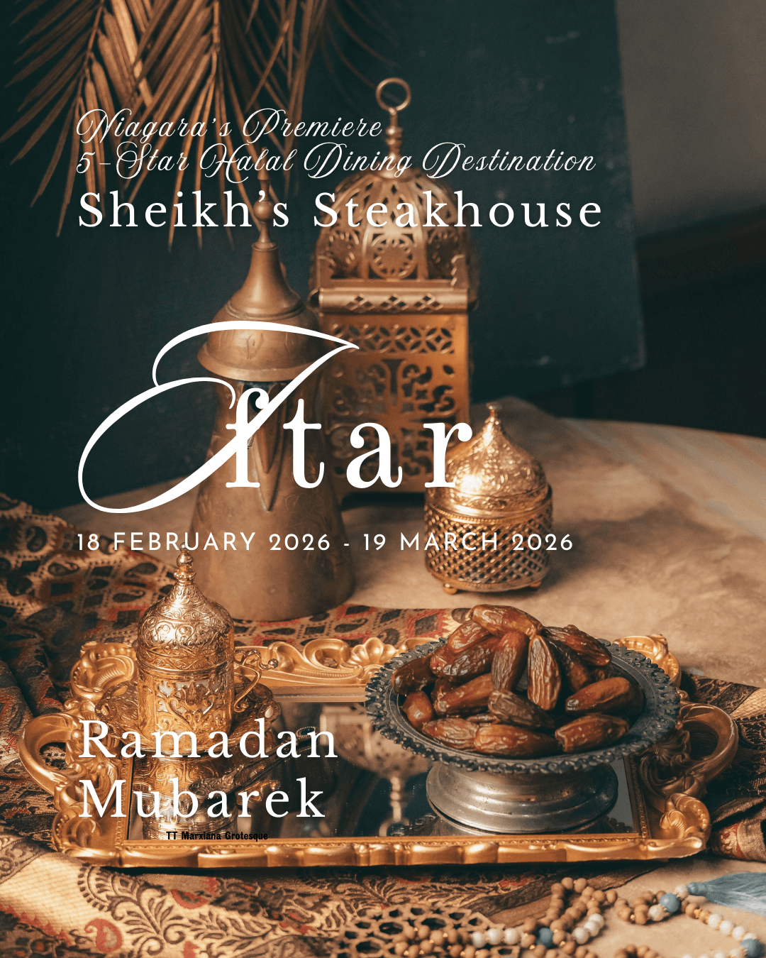 uxury Iftar at Sheikh's Steakhouse 