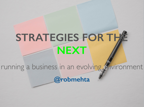 Strategies For The Next