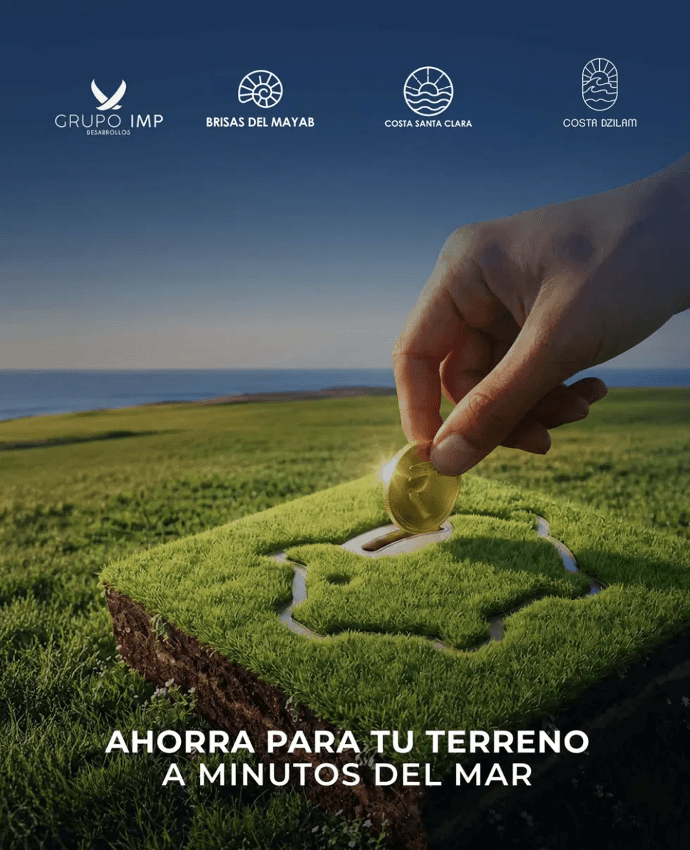 Ahorra para tu terreno a minutos del mar — Grupo IMP