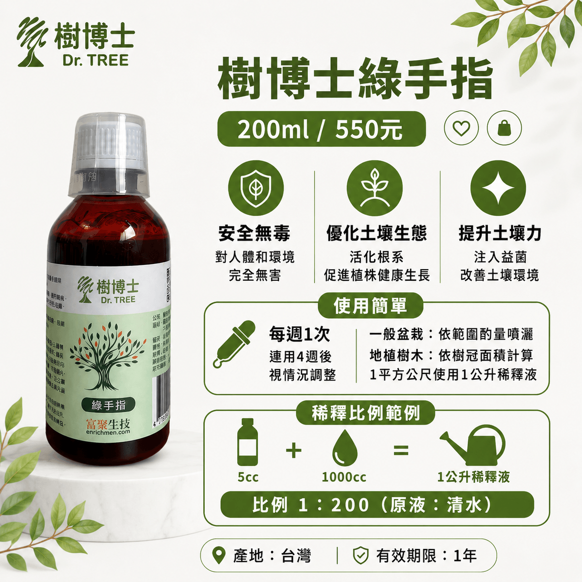 樹博士 綠手指 
