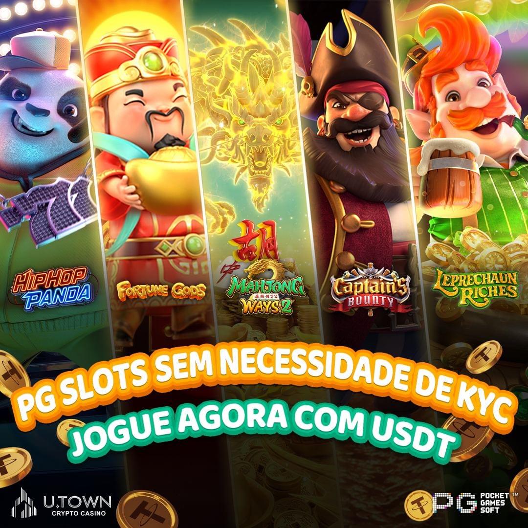 🔹U.Town CRYPTO CASINO  HipHop  PANDA  FORTUNE GODS    MAHJONG WAYSZ  Captai'S BOUNTY  LEPRECHAUN RICHES     PG SLOTS SEM NECESSIDADE DE KYC   JOGUE AGORA COM USDT 