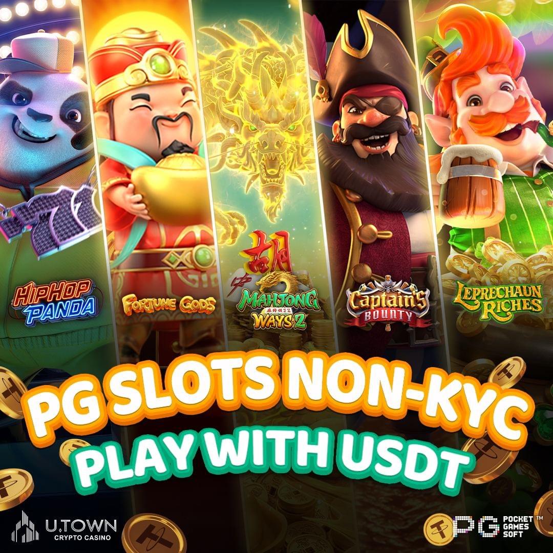 🔹U.Town CRYPTO CASINO  HipHop  PANDA  FORTUNE GODS    MAHJONG WAYSZ  Captain5 BOUNTY   LEPRECHAUN RICHES   PG SLOTS NON-KYC  PLAY WITH USDT  PG POCKET TM GAMES SOFT