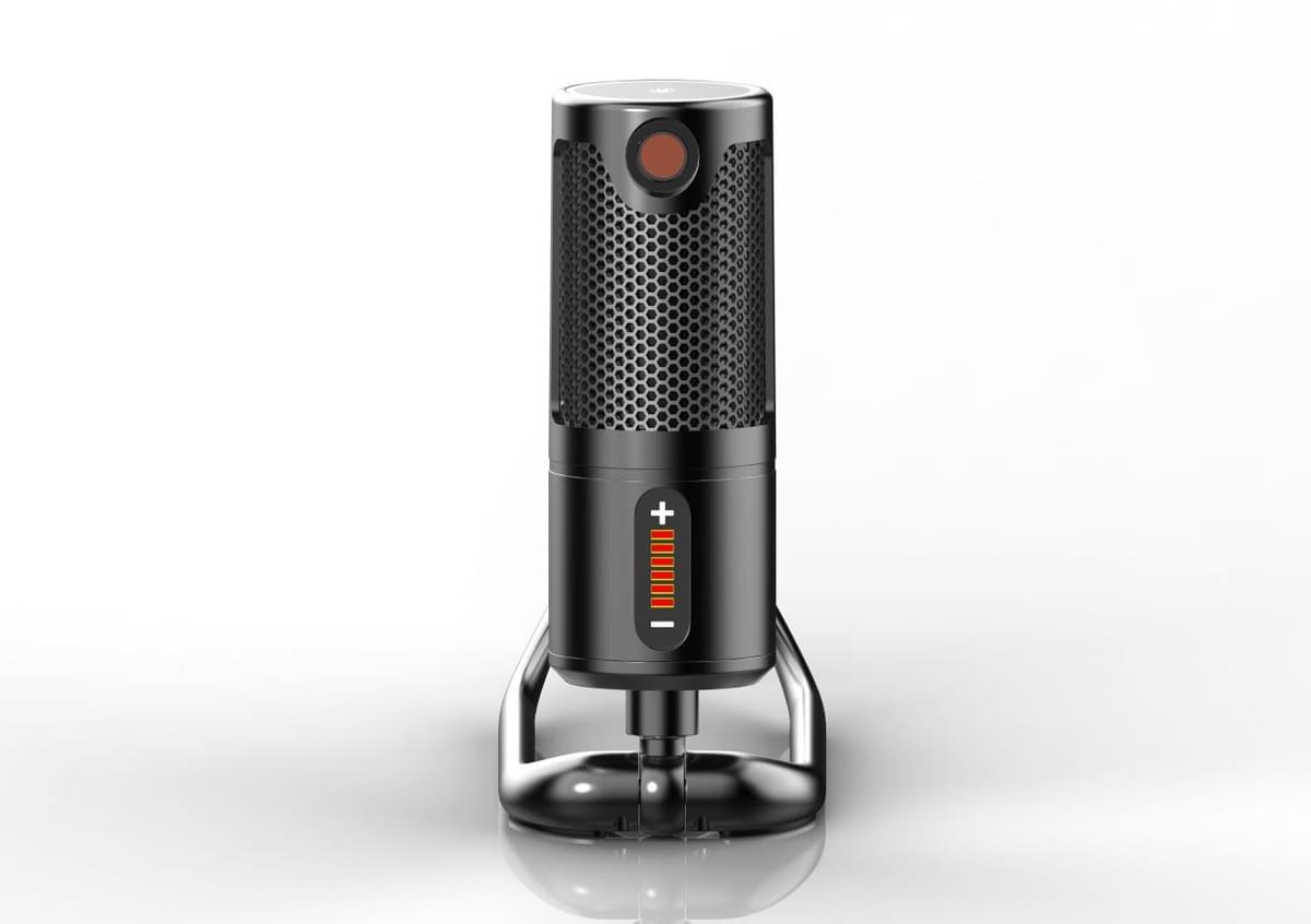 USB microphone with camera on