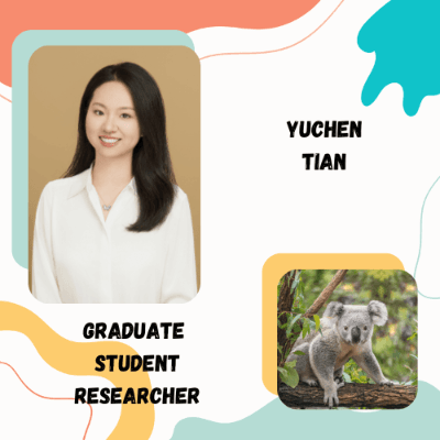 Picture of Yuchen Tian (graduate student) and their favorite animal, an alpaca!