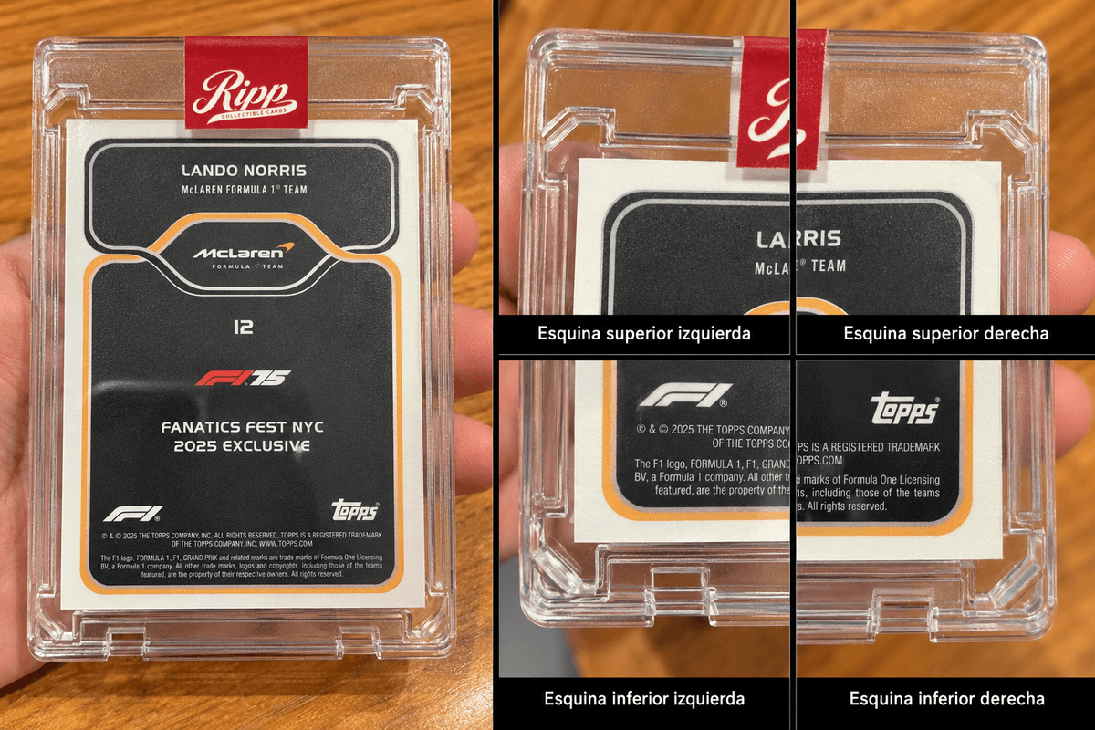 Lando Norris · Topps Fanatics Fest NYC 40/50 · McLaren