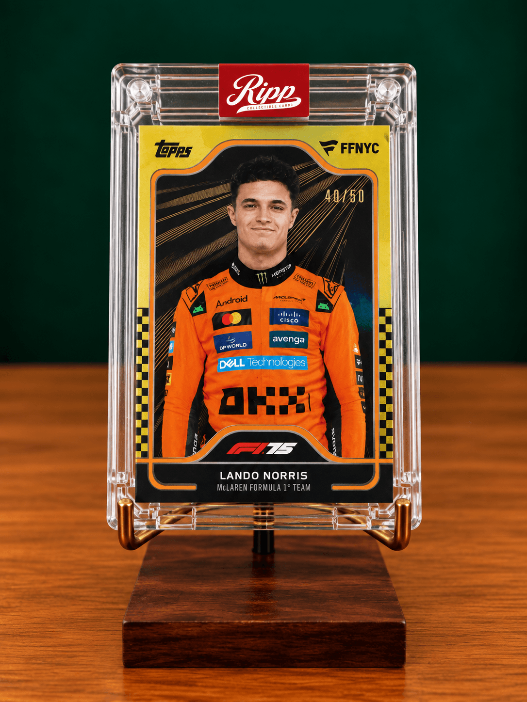 Lando Norris · Topps Fanatics Fest NYC 40/50 · McLaren