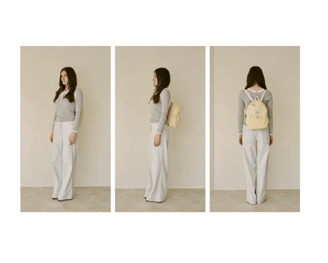 LENEE.B mini string backpack 